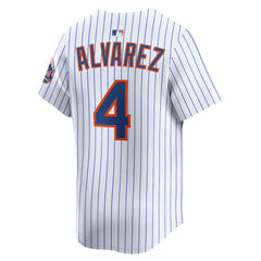 Francisco Alvarez New York Mets Nike Home Limited Player Jersey Near Me