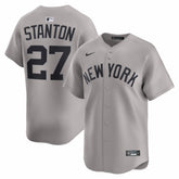 Giancarlo Stanton New York Yankees Nike Road Limited Jersey Online