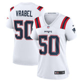 Mike Vrabel New England Patriots Women's Retired Player Game Jersey - White - Nike