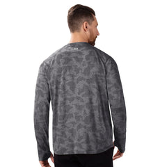 Atlanta Falcons MSX by Michael Strahan Performance Camo Long Sleeve T-Shirt - Black - NFL