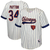 Walter Payton Chicago Bears Youth Retired Player Name & Number Baseball Jersey - Cream - Mitchell & Ness