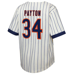 Walter Payton Chicago Bears Youth Retired Player Name & Number Baseball Jersey - Cream - Mitchell & Ness