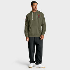 Chicago Bears 2025 Salute to Service Sideline Standard Issue Dri-FIT Hoodie - Olive - Nike
