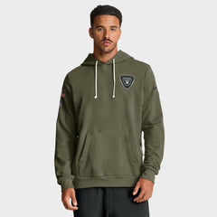 Las Vegas Raiders 2025 Salute to Service Sideline Standard Issue Dri-FIT Hoodie - Olive - Nike