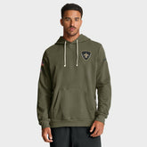 New Orleans Saints 2025 Salute to Service Sideline Standard Issue Dri-FIT Hoodie - Olive - Nike