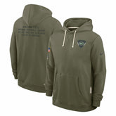 New York Jets 2025 Salute to Service Sideline Standard Issue Dri-FIT Hoodie - Olive - Nike