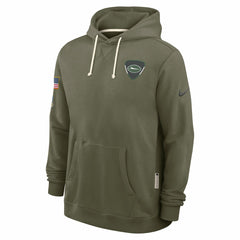 New York Jets 2025 Salute to Service Sideline Standard Issue Dri-FIT Hoodie - Olive - Nike