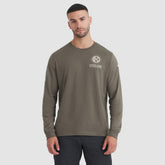 Pittsburgh Steelers 2025 Salute to Service Sideline Long Sleeve T-Shirt - Olive - Nike