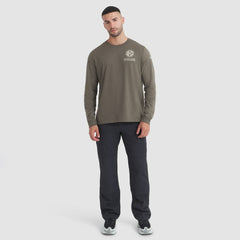 Pittsburgh Steelers 2025 Salute to Service Sideline Long Sleeve T-Shirt - Olive - Nike