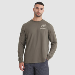 Arizona Cardinals 2025 Salute to Service Sideline Long Sleeve T-Shirt - Olive - Nike