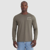 Buffalo Bills 2025 Salute to Service Sideline Long Sleeve T-Shirt - Olive - Nike