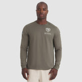 Chicago Bears 2025 Salute to Service Sideline Long Sleeve T-Shirt - Olive - Nike