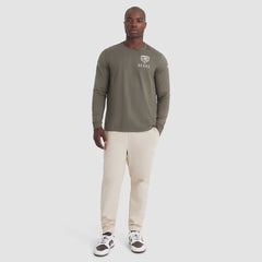 Chicago Bears 2025 Salute to Service Sideline Long Sleeve T-Shirt - Olive - Nike