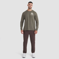Cleveland Browns 2025 Salute to Service Sideline Long Sleeve T-Shirt - Olive - Nike