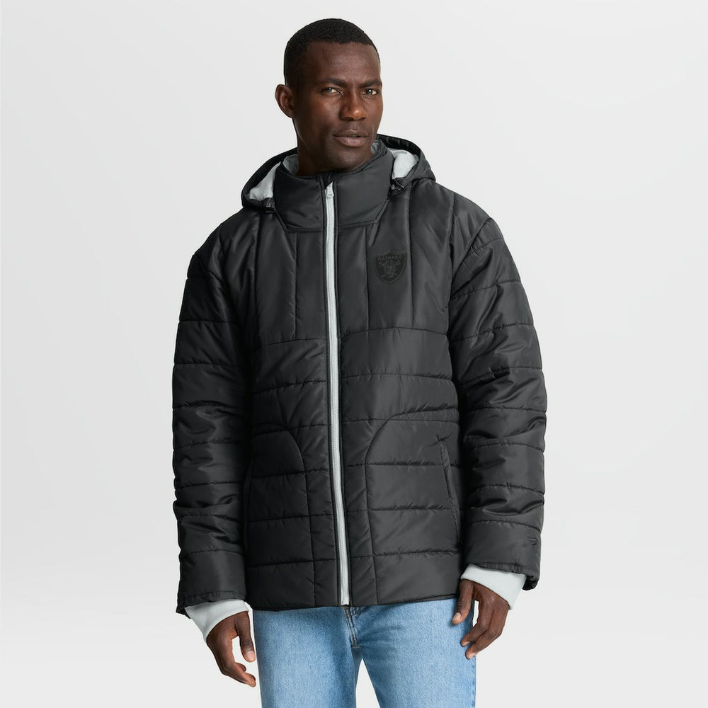 Las Vegas Raiders Full-Zip Hooded Jacket - Black - Fanatics