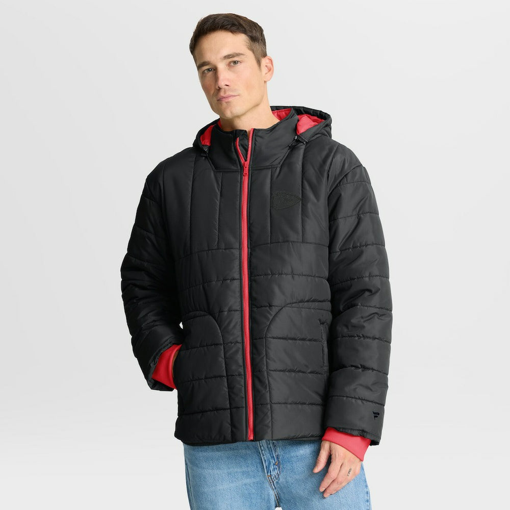 Kansas City Chiefs Full-Zip Hooded Jacket - Black - Fanatics