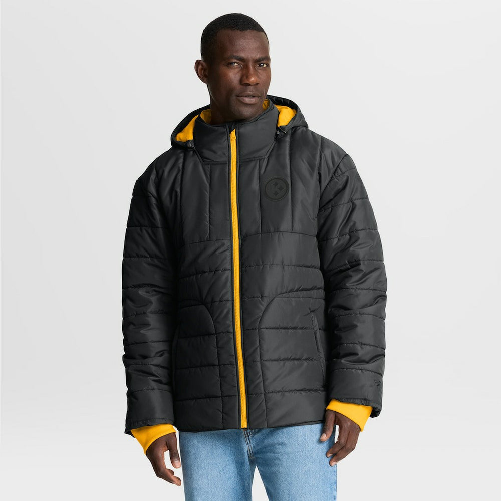 Pittsburgh Steelers Full-Zip Hooded Jacket - Black - Fanatics