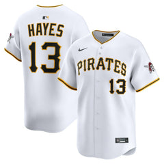 Ke'Bryan Hayes Pittsburgh Pirates Nike Home Limited Player Jersey Discount