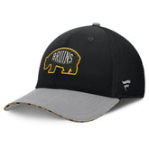 Boston Bruins Fanatics Fundamentals Span Flex Hat - Black | Fanatics Lifestyle
