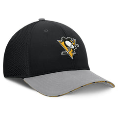 Pittsburgh Penguins Fanatics Fundamentals Span Flex Hat - Black | Fanatics sale