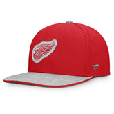 Detroit Red Wings Fanatics Fundamentals Loden Snapback Hat - Red | Fanatics Clearance