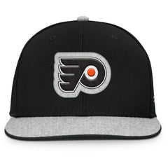Philadelphia Flyers Fanatics Fundamentals Loden Snapback Hat - Black | Fanatics Lifestyle