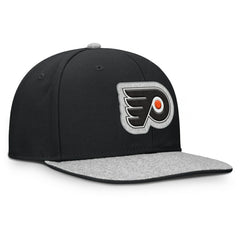 Philadelphia Flyers Fanatics Fundamentals Loden Snapback Hat - Black | Fanatics Lifestyle