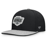Los Angeles Kings Fanatics Fundamentals Loden Snapback Hat - Black | Fanatics sale