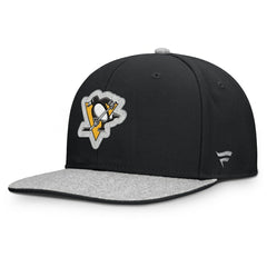 Pittsburgh Penguins Fanatics Fundamentals Loden Snapback Hat - Black | Fanatics sale