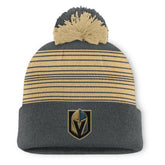 Vegas Golden Knights Fanatics Fundamental Spirit Cuffed Pom Knit Hat - Gray | Fanatics near me