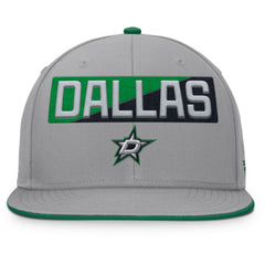 Dallas Stars Fanatics Fundamentals Duo Split Logo Snapback Hat - Gray | Fanatics near me