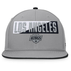 Los Angeles Kings Fanatics Fundamentals Duo Split Logo Snapback Hat - Gray | Fanatics near me