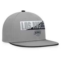 Los Angeles Kings Fanatics Fundamentals Duo Split Logo Snapback Hat - Gray | Fanatics near me