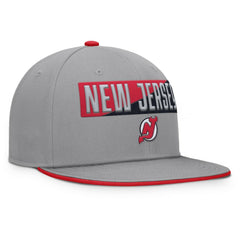 New Jersey Devils Fanatics Fundamentals Duo Split Logo Snapback Hat - Gray | Fanatics near me