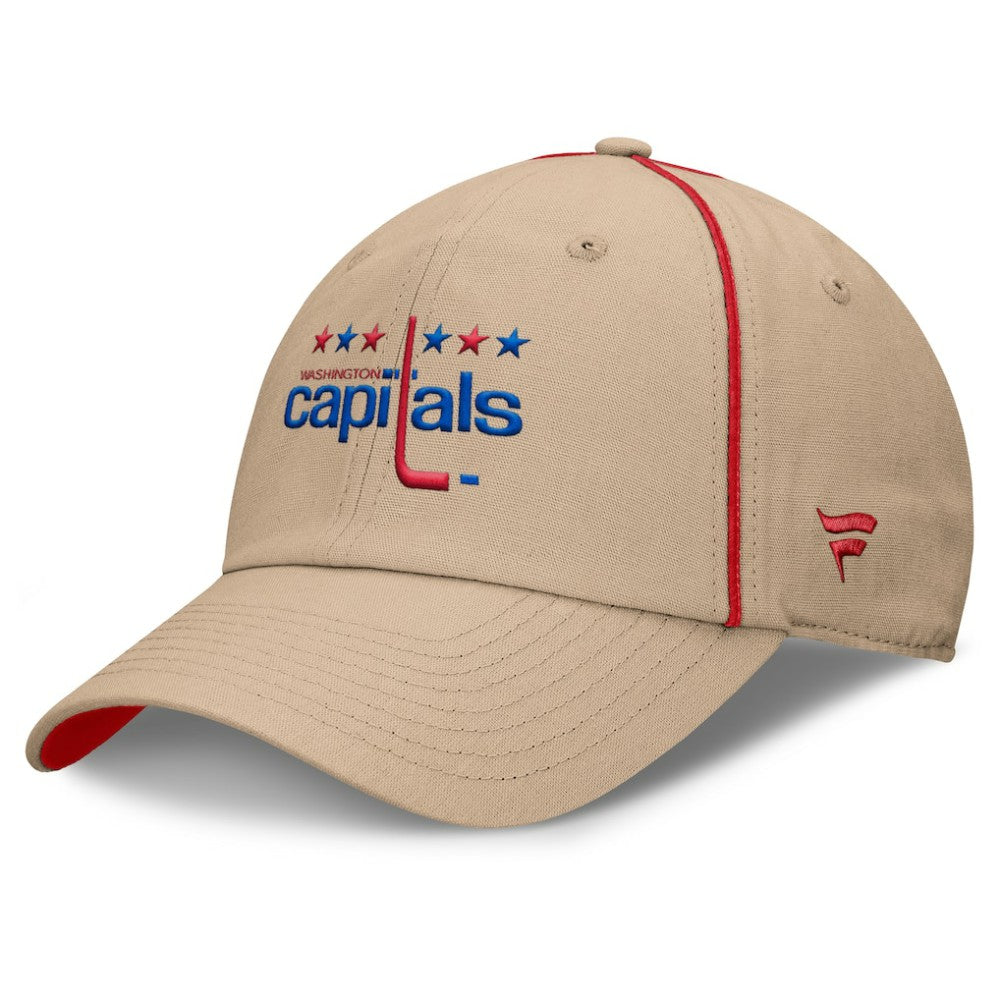 Washington Capitals Fanatics Heritage Setoff Adjustable Hat - Tan | Fanatics on sale