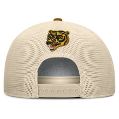 Boston Bruins Fanatics Heritage Fetch A-Frame Trucker Adjustable Hat - Brown/Cream | Fanatics discount
