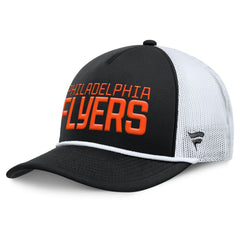 Philadelphia Flyers Fanatics Heritage Dutch A-Frame Trucker Adjustable Hat - Black/White | Fanatics online