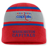 Washington Capitals Fanatics Heritage Varsity Cuffed Knit Hat - Red | Fanatics sale