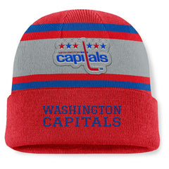 Washington Capitals Fanatics Heritage Varsity Cuffed Knit Hat - Red | Fanatics sale