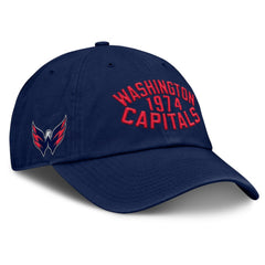 Washington Capitals Fanatics Fundamentals Archer Adjustable Hat - Navy | Fanatics near me