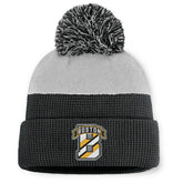 Boston Bruins Fanatics Authentic Pro Home Ice Cuffed Knit Hat with Pom - Black/Gray | Fanatics Lifestyle