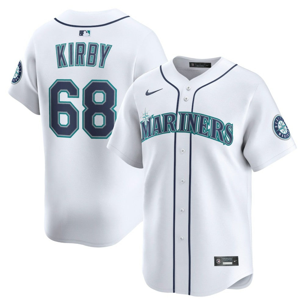 George Kirby Seattle Mariners Nike Home Limited Player Jersey Discount