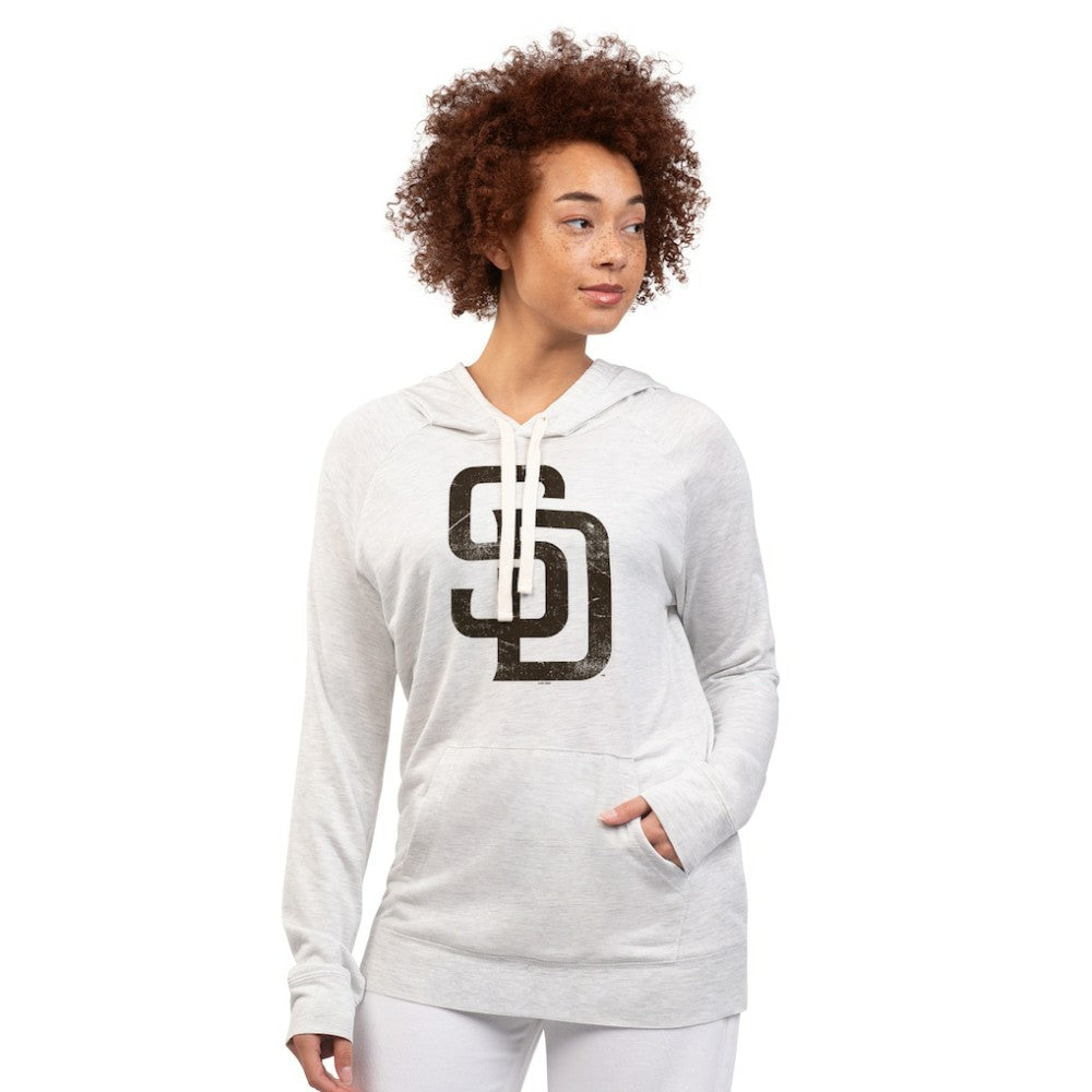 San Diego Padres G-III 4Her by Carl Banks Women's Pregame Pullover Hoodie for sale