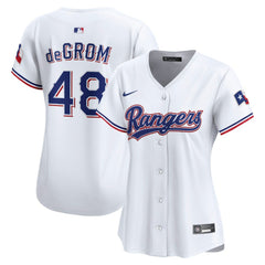 Jacob deGrom Texas Rangers Nike Women's Home Limited Player Jersey Discount