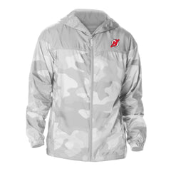 New Jersey Devils Columbia Camo Flash Challenger Omni-Shade Full-Zip Hoodie Windbreaker - Gray | NHL discount