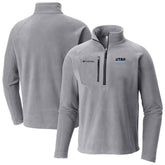 Utah Mammoth Columbia Fast Trek III Raglan Half-Zip Fleece Jacket - Gray | NHL near me