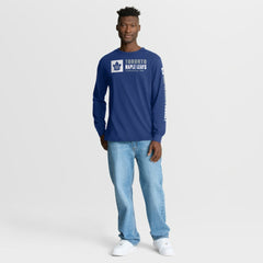Toronto Maple Leafs Fanatics Goal Crease Legacy Long Sleeve T-Shirt - Blue | Fanatics online
