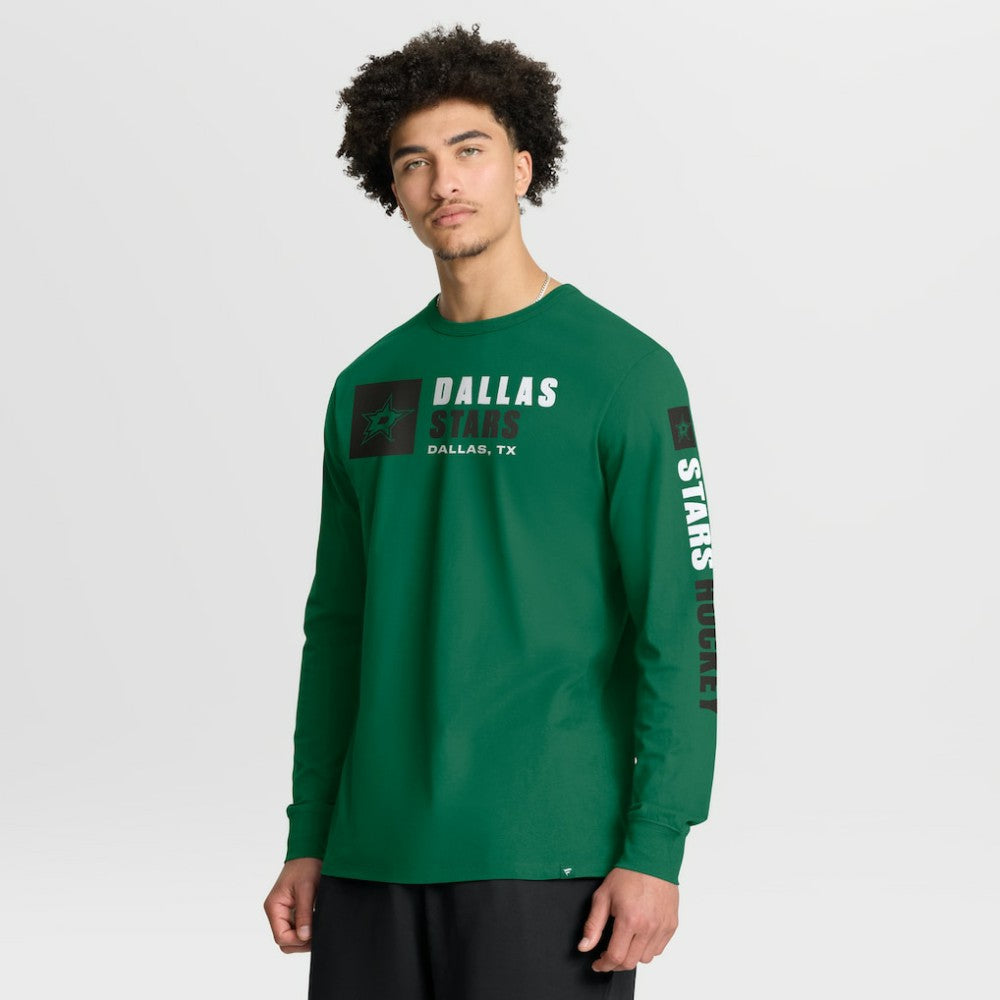 Dallas Stars Fanatics Goal Crease Legacy Long Sleeve T-Shirt - Kelly Green | Fanatics on sale
