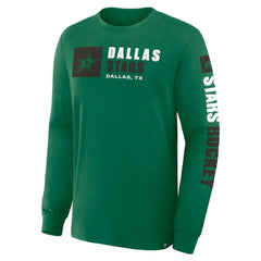 Dallas Stars Fanatics Goal Crease Legacy Long Sleeve T-Shirt - Kelly Green | Fanatics on sale