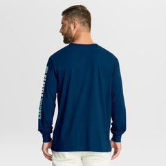 Seattle Kraken Fanatics Goal Crease Legacy Long Sleeve T-Shirt - Navy | Fanatics online